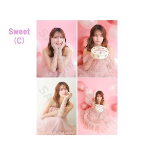 15th ANNiversAry 生写真セットSweet(C)4枚入り	